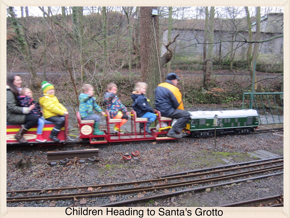Children Heading to Santas Grotto